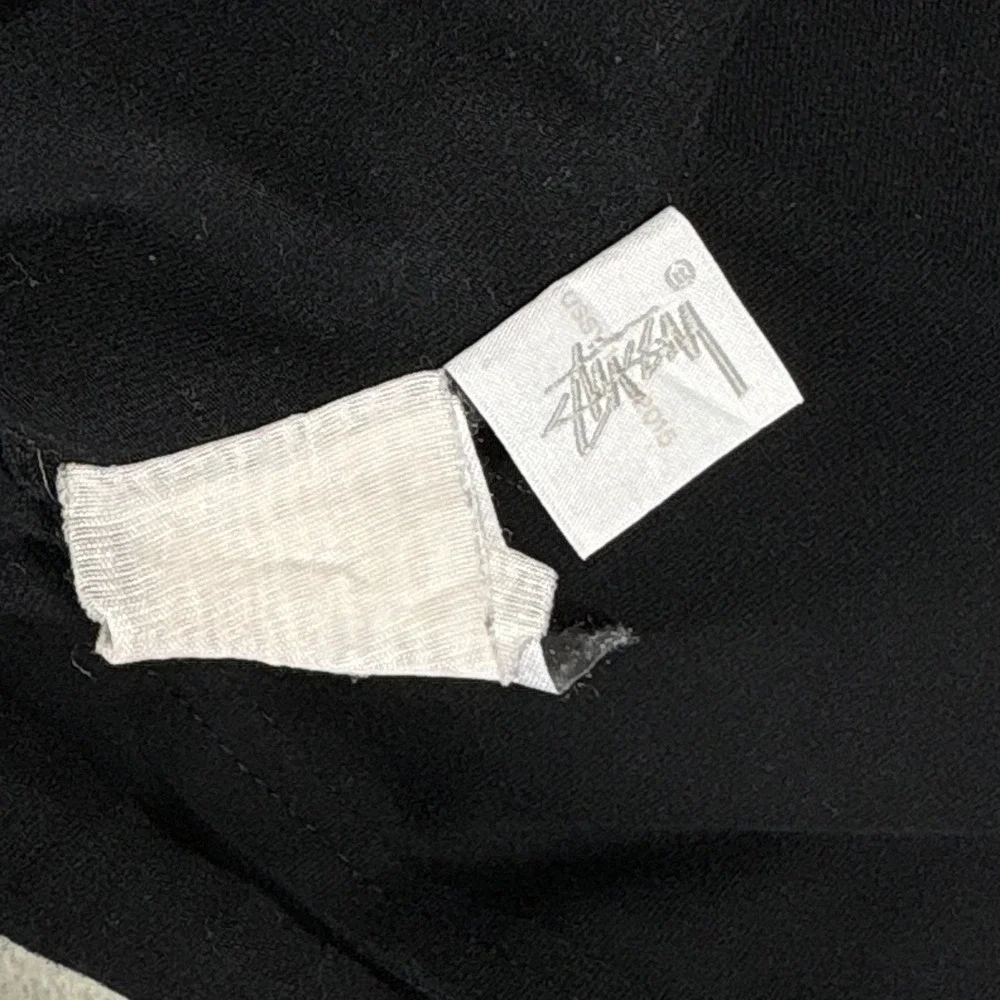 Vintage Stussy Women Black Mock Neck Sleeveless Logo Graphic Tank Top Small - Picture 5 of 5